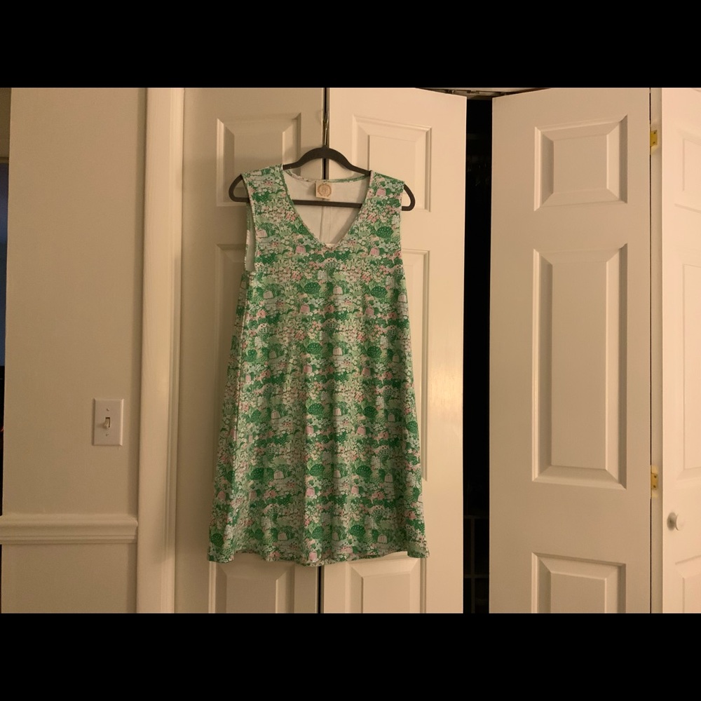 Belmont Blooms sleeveless Polly Play Dress